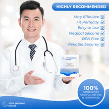 Load image into Gallery viewer, Silicone Magnetic Nose Clip and Clear Nasal Strips Kit- Comfortable to Relieve Snore, Stop Snoring for Men and Women